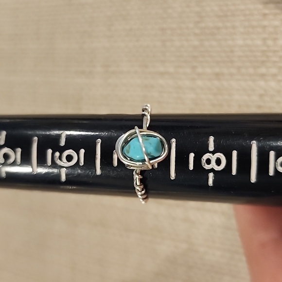 Silver Turquoise Ring - Picture 2 of 3